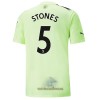 Officiële Voetbalshirt Manchester City Stones 5 Derde 2022-23 - Heren